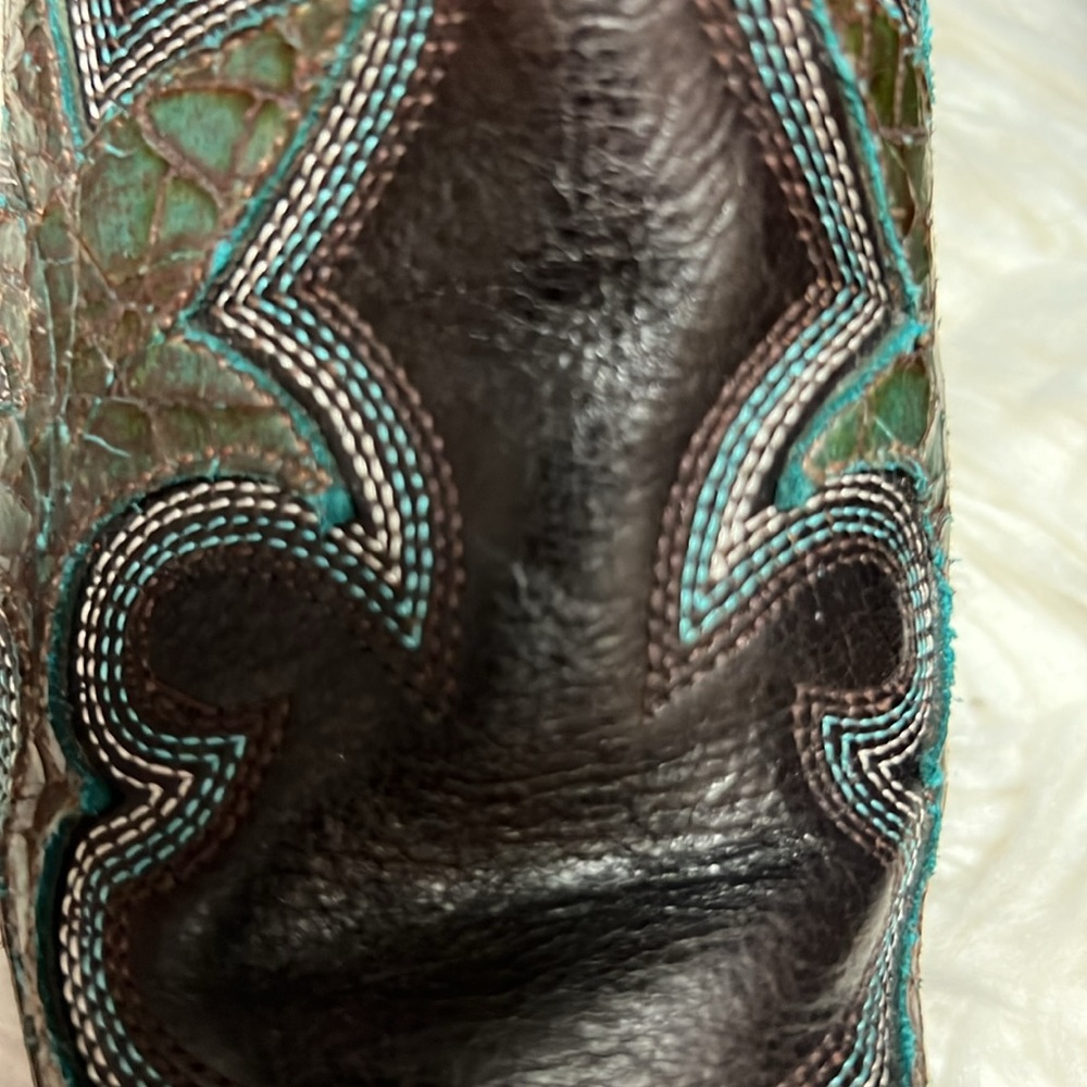 Corral EUC Women’s Western boots purchased in Nashville - size 7.5 M - Picture 8 of 11